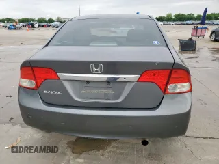 2010 Honda Civic LX with VIN 2HGFA1F52AH315977, listed as a Copart auction lot 54240115 with 217,883 mi miles and Salvage Title. Bid and sale history available at DreamBid. Image 6.