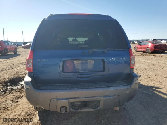 2006 Isuzu Ascender S with VIN 4NUES16S366700118, listed as a Copart auction lot 84754854 with 217,811 mi miles and Salvage Title. Bid and sale history available at carsss.com. Image 6.