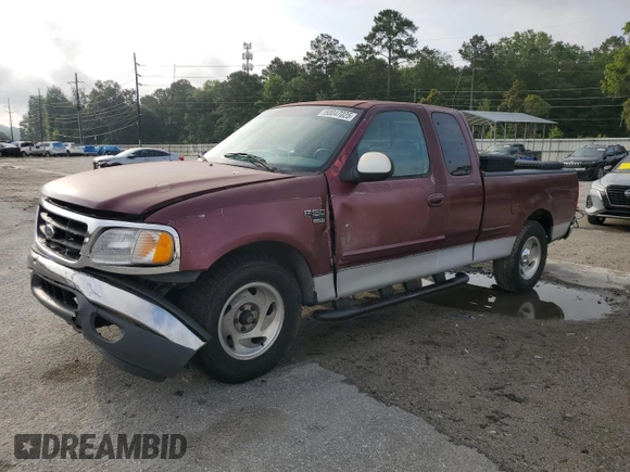 1999 Ford F-150 XL with VIN 1FTRX17LXXNA05552, listed as a Copart auction lot 60047025 with 193,122 mi miles and Salvage title. Bid and sale history available at DreamBid. Image 1.