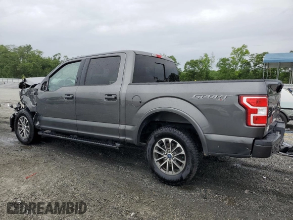 2019 Ford F-150 XL z VIN 1FTEW1EP2KFA58384, wystawiony jako Copart lot #56124665 z przebiegiem 105 493 mil mil oraz Szkoda całkowita • Salvage title. Historia ofert i sprzedaży dostępna na DreamBid. Obrazek 2.