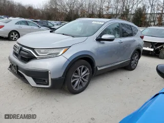 2021 Honda CR-V Touring with VIN 2HKRW2H9XMH625941, listed as a Copart auction lot 87547675 with 51,695 mi miles and Salvage Title. Bid and sale history available at carsss.com. Image 1.
