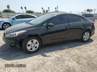2018 Kia Forte LX with VIN 3KPFK4A76JE193982, listed as a Copart auction lot 51943795 with 87,750 mi miles and Salvage Title. Bid and sale history available at carsss.com. Image 1.