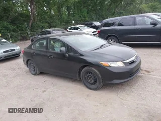 2012 Honda Civic LX z VIN 19XFB2F54CE069918, wystawiony jako IAAI lot #39425383 z przebiegiem 186 537 mil mil oraz . Historia ofert i sprzedaży dostępna na DreamBid. Obrazek 1.