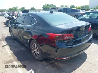 2015 Acura TLX with VIN 19UUB1F34FA006990, listed as a IAAI auction lot 42546445 with 74,227 mi miles and . Bid and sale history available at DreamBid. Image 3.