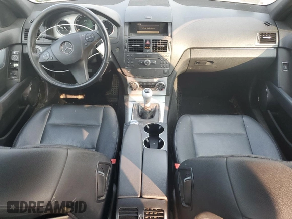 2008 Mercedes-Benz C 300 Sport with VIN WDDGF54X88F135386, listed as a Copart auction lot 59274095 with 154,723 mi miles and Salvage title. Bid and sale history available at DreamBid. Image 8.