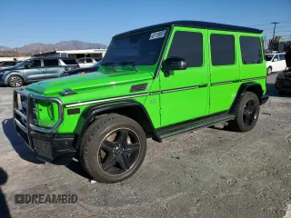 2018 Mercedes-Benz G-Class AMG G 63 with VIN WDCYC7DH5JX293111, listed as a Copart auction lot 42113955 with 60,418 mi miles and Salvage Title. Bid and sale history available at carsss.com. Image 1.