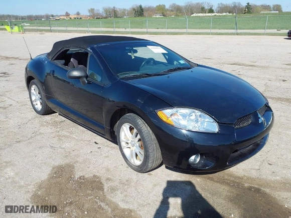 2008 Mitsubishi Eclipse GS with VIN 4A3AL25F18E002839, listed as a IAAI auction lot 41984563 with 110,371 mi miles. Bid and sale history available at carsss.com. Image 1.