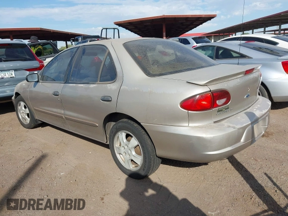 2002 Chevrolet Cavalier LS with VIN 1G1JF524827266028, listed as a IAAI auction lot 42655907 with Not provided miles and . Bid and sale history available at DreamBid. Image 3.