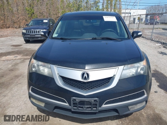 2012 Acura MDX Tech Pkg with VIN 2HNYD2H39CH525781, listed as a IAAI auction lot 42076717 with 179,563 mi miles. Bid and sale history available at carsss.com. Image 6.