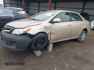 2011 Toyota Corolla L with VIN 2T1BU4EE8BC688332, listed as a IAAI auction lot 41208753 with 161,901 mi miles. Bid and sale history available at carsss.com. Image 2.