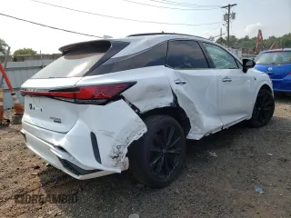 2023 Lexus RX with VIN 2T2BCMEA1PC002490, listed as a Copart auction lot 60818143 with 7,295 mi miles. Bid and sale history available at carsss.com. Image 3.