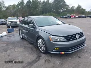 2016 Volkswagen Jetta Sedan 1.8T SEL with VIN 3VWL17AJ8GM299638, listed as a IAAI auction lot 40788267 with 144,914 mi miles. Bid and sale history available at carsss.com. Image 1.