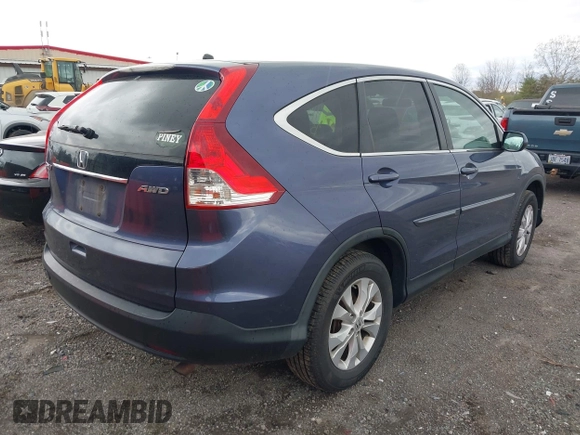 2013 Honda CR-V EX with VIN 2HKRM4H56DH634795, listed as a IAAI auction lot 41996408 with 233,756 mi miles and . Bid and sale history available at carsss.com. Image 4.