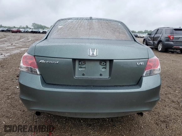 2008 Honda Accord EX-L с VIN 1HGCP36838A085804, выставлен на аукционе Copart как лот 59553455 с пробегом 121 846 миль миль и Списание • Salvage title. История ставок и продаж доступна на DreamBid. Изображение 6.