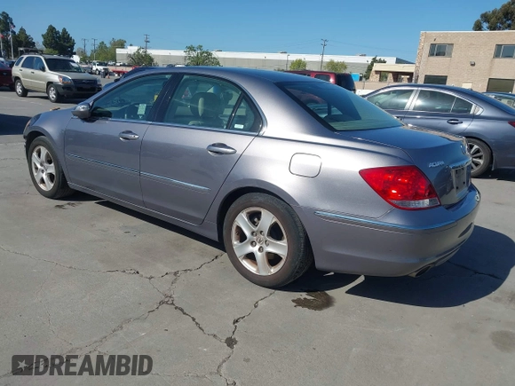 2007 Acura RL Tech Pkg with VIN JH4KB16657C003973, listed as a IAAI auction lot 41977488 with 81,712 mi miles. Bid and sale history available at carsss.com. Image 3.
