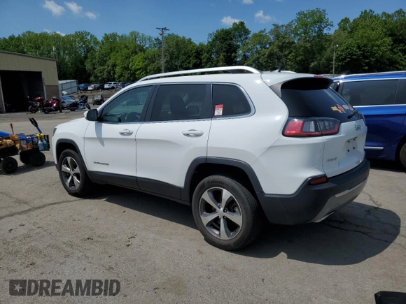 2020 Jeep Cherokee High Altitude with VIN 1C4PJMDXXLD637095, listed as a Copart auction lot 58930435 with 49,305 mi miles and Salvage title. Bid and sale history available at DreamBid. Image 2.