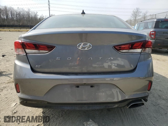 2019 Hyundai Sonata SE with VIN 5NPE24AF9KH774764, listed as a Copart auction lot 47112355 with 82,830 mi miles and Salvage Title. Bid and sale history available at DreamBid. Image 6.