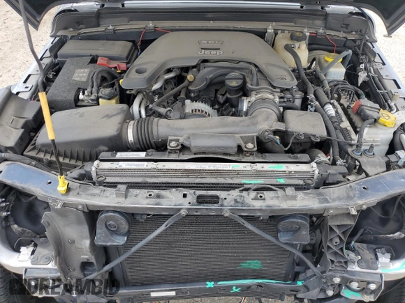 2018 Jeep Wrangler Unlimited Sport S with VIN 1C4HJXDG2JW136211, listed as a Copart auction lot 60080455 with 66,107 mi miles and Salvage title. Bid and sale history available at DreamBid. Image 11.