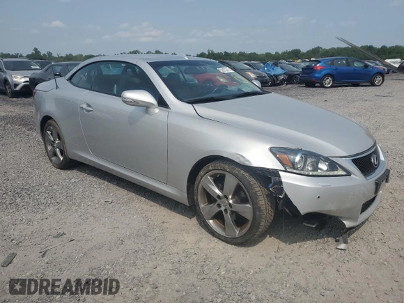 2011 Lexus IS 250 C z VIN JTHFF2C29B2514971, wystawiony jako Copart lot #59915215 z przebiegiem 116 160 mil mil oraz Szkoda całkowita • Salvage title. Historia ofert i sprzedaży dostępna na DreamBid. Obrazek 4.
