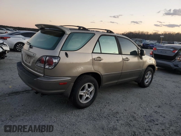 2002 Lexus RX 300 with VIN JTJHF10U520263577, listed as a Copart auction lot 41399495 with 180,833 mi miles and Clean Title. Bid and sale history available at DreamBid. Image 3.