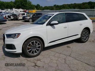 2024 Audi Q7 Premium Plus with VIN WA1LCBF71RD001839, listed as a Copart auction lot 56905244 with 8,832 mi miles and Salvage Title. Bid and sale history available at carsss.com. Image 1.