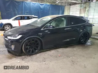 2019 Tesla Model X 75D with VIN 5YJXCDE22KF180206, listed as a Copart auction lot 47021555 with 50,238 mi miles and Clean Title. Bid and sale history available at carsss.com. Image 1.