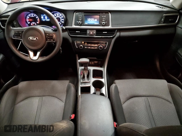 2016 Kia Optima LX with VIN 5XXGT4L36GG004985, listed as a Copart auction lot 48245515 with 127,315 mi miles and Salvage Title. Bid and sale history available at carsss.com. Image 8.