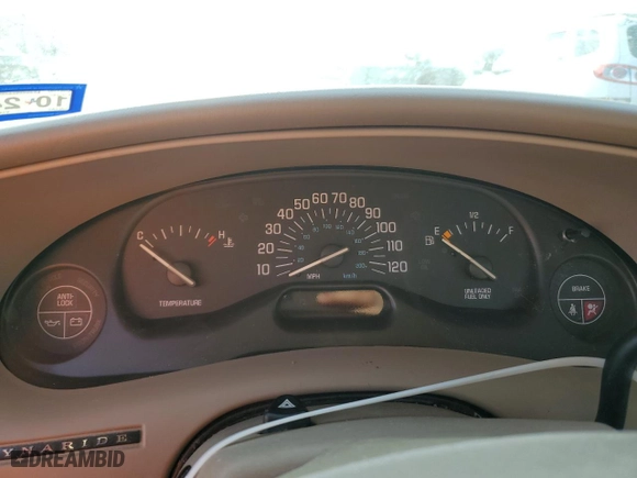1997 Buick Century Custom with VIN 2G4WS52M7V1456070, listed as a Copart auction lot 84078454 with 0 mi miles and Salvage Title. Bid and sale history available at carsss.com. Image 9.