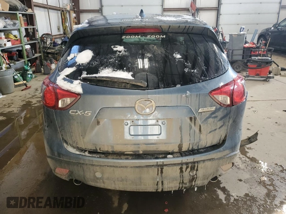 2014 Mazda CX-5 Touring with VIN JM3KE2CY8E0428744, listed as a Copart auction lot 45319005 with Not Provided miles and Salvage Title. Bid and sale history available at carsss.com. Image 6.