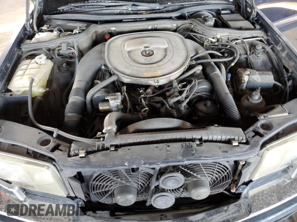 1990 Mercedes-Benz 560 with VIN WDBCA39EXLA503543, listed as a Copart auction lot 83086254 with 195,635 mi miles and Clean Title. Bid and sale history available at DreamBid. Image 11.