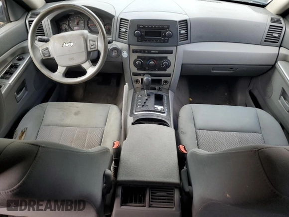 2005 Jeep Grand Cherokee Laredo с VIN 1J4HR48N25C604066, выставлен на аукционе Copart как лот 64397505 с пробегом 151 504 миль миль и Списание • Salvage title. История ставок и продаж доступна на DreamBid. Изображение 8.