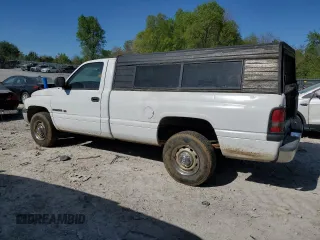 2001 Dodge Ram 2500 with VIN 3B7KC26Z91M267198, listed as a Copart auction lot 53396305 with 186,550 mi miles and Clean Title. Bid and sale history available at carsss.com. Image 2.