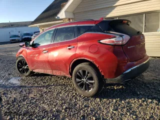 2017 Nissan Murano SL with VIN 5N1AZ2MH2HN179402, listed as a Copart auction lot 49954425 with 93,312 mi miles and Salvage Title. Bid and sale history available at carsss.com. Image 2.