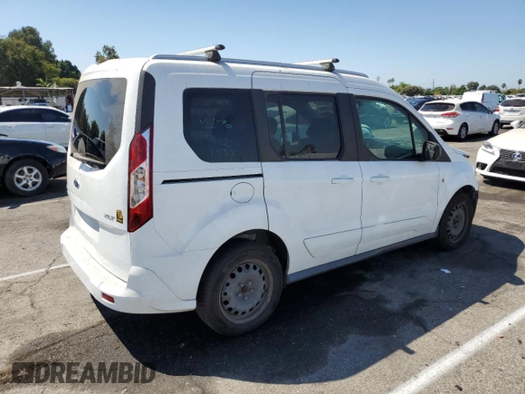 2015 Ford Transit Connect XLT with VIN NM0AE8F78F1185830, listed as a Copart auction lot 70062174 with 72,658 mi miles and Salvage title. Bid and sale history available at DreamBid. Image 3.