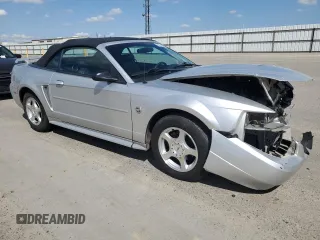 2004 Ford Mustang Deluxe with VIN 1FAFP44694F133988, listed as a Copart auction lot 50846395 with 166,918 mi miles and Salvage Title. Bid and sale history available at carsss.com. Image 4.