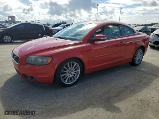 2009 Volvo C70 with VIN YV1MC67289J071998, listed as a Copart auction lot 74210594 with 0 mi miles and Salvage Title. Bid and sale history available at carsss.com. Image 1.