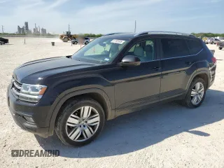2019 Volkswagen Atlas SE z VIN 1V2WR2CA7KC609182, wystawiony jako Copart lot #51703505 z przebiegiem 92 421 mil mil oraz Czysty tytuł • Clean title. Historia ofert i sprzedaży dostępna na DreamBid. Obrazek 1.