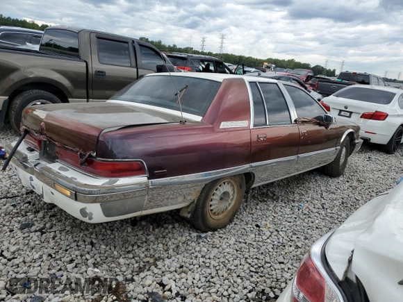 1993 Buick Roadmaster Ltd with VIN 1G4BT5373PR421590, listed as a Copart auction lot 72892004 with 130,065 mi miles and Clean Title. Bid and sale history available at DreamBid. Image 3.
