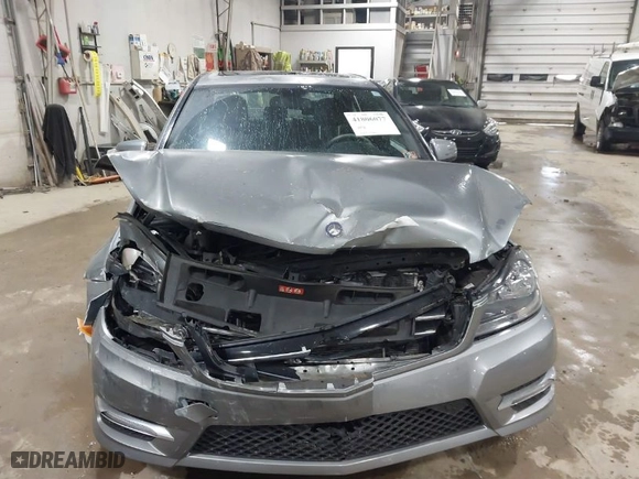 2014 Mercedes-Benz C-Class C 300 Sport with VIN WDDGF8AB8ER312510, listed as a IAAI auction lot 41806077 with 144,170 mi miles. Bid and sale history available at carsss.com. Image 12.