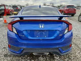 2017 Honda Civic Si with VIN 2HGFC3A5XHH753301, listed as a Copart auction lot 51125385 with 66,238 mi miles and Salvage Title. Bid and sale history available at DreamBid. Image 6.
