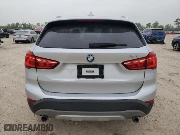 2018 BMW X1 sDrive28i with VIN WBXHU7C32J5L05237, listed as a Copart auction lot 51523905 with 75,638 mi miles and Salvage Title. Bid and sale history available at carsss.com. Image 6.