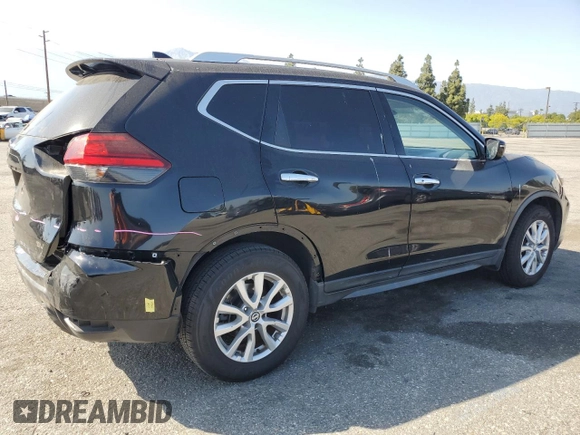 2017 Nissan Rogue SV with VIN JN8AT2MT2HW145890, listed as a Copart auction lot 58528055 with 89,071 mi miles and Salvage title. Bid and sale history available at DreamBid. Image 3.