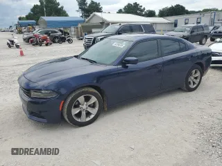 2015 Dodge Charger SXT with VIN 2C3CDXHG9FH801286, listed as a Copart auction lot 63306255 with 185,705 mi miles and Clean title. Bid and sale history available at DreamBid. Image 1.