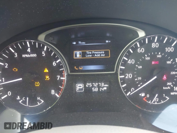 2013 Nissan Altima SL z VIN 1N4BL3AP6DC277579, wystawiony jako IAAI lot #42150029 z przebiegiem 257 273 mil mil oraz . Historia ofert i sprzedaży dostępna na DreamBid. Obrazek 7.