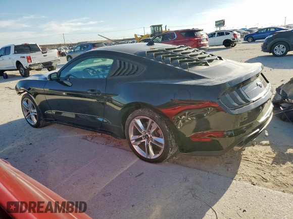 2021 Ford Mustang EcoBoost with VIN 1FA6P8TH5M5112166, listed as a Copart auction lot 57572685 with 46,611 mi miles and Salvage title. Bid and sale history available at DreamBid. Image 2.
