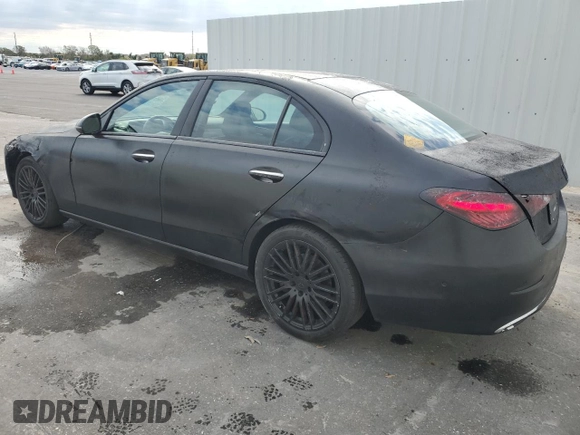 2024 Mercedes-Benz C 300 with VIN W1KAF4GB1RR177964, listed as a Copart auction lot 88363585 with 29,980 mi miles and Clean Title. Bid and sale history available at DreamBid. Image 2.
