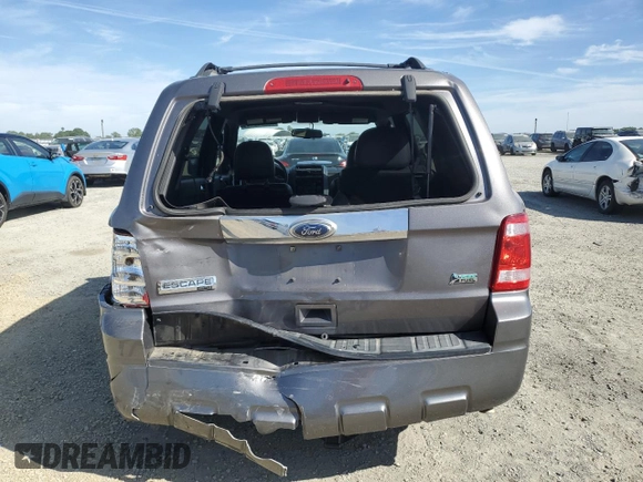2012 Ford Escape Limited with VIN 1FMCU0EG3CKA30525, listed as a Copart auction lot 52709045 with 200,360 mi miles and Salvage Title. Bid and sale history available at carsss.com. Image 6.