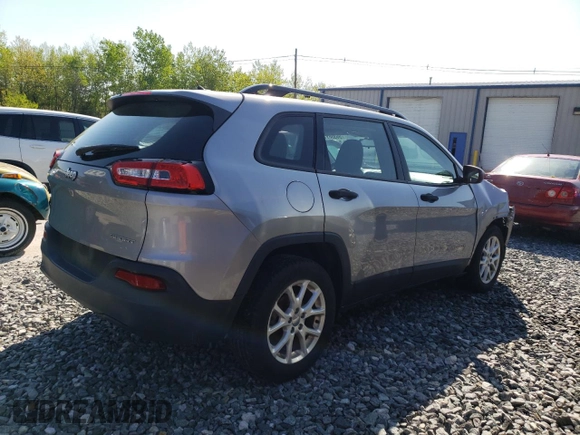 2015 Jeep Cherokee Sport z VIN 1C4PJLAB4FW731128, wystawiony jako Copart lot #56358915 z przebiegiem 100 455 mil mil oraz Czysty tytuł • Clean title. Historia ofert i sprzedaży dostępna na DreamBid. Obrazek 3.