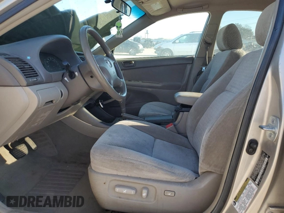 2004 Toyota Camry LE with VIN 4T1BF32K04U574101, listed as a Copart auction lot 47653965 with 0 mi miles and Salvage Title. Bid and sale history available at carsss.com. Image 7.