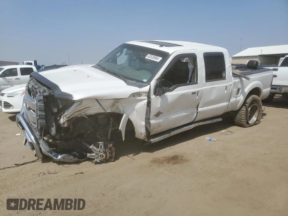 2013 Ford F-350 Platinum z VIN 1FT8W3BT6DEB57227, wystawiony jako Copart lot #63538964 z przebiegiem Nie podano mil oraz Szkoda całkowita • Salvage title. Historia ofert i sprzedaży dostępna na DreamBid. Obrazek 1.